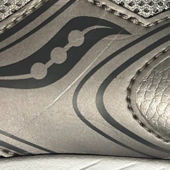 Saucony Versa Foam Cohesion 12 Gray/Seafoam Running Sneakers Women's 8W - Picture 6 of 12